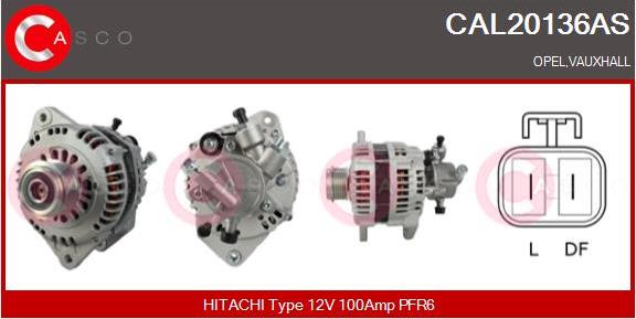 Casco CAL20136AS - Auto Part