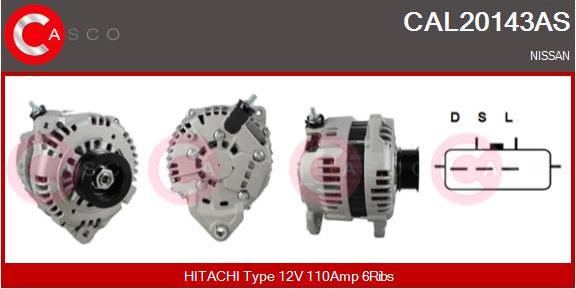 Casco CAL20143AS - Auto Part