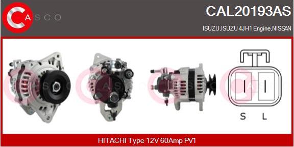 Casco CAL20193AS - Auto Part