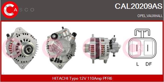 Casco CAL20209AS - Auto Part