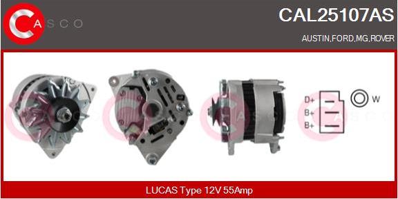 Casco CAL25107AS - Auto Part