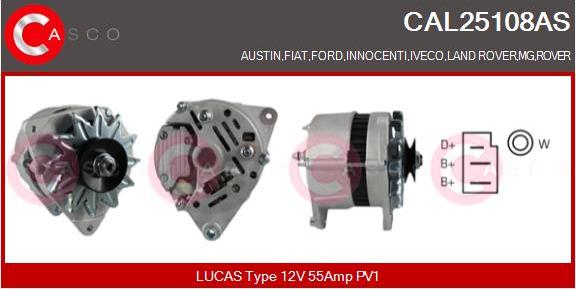 Casco CAL25108AS - Auto Part