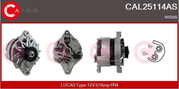 Casco CAL25114AS - Auto Part