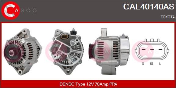Casco CAL40140AS - Ģenerators