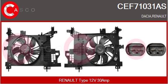 Casco CEF71031AS