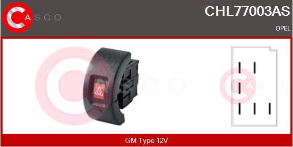 Casco CHL77003AS - Avārijas gaismas signāla