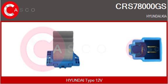 Casco CRS78000GS - Auto Part
