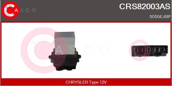 Casco CRS82003AS - Auto Part