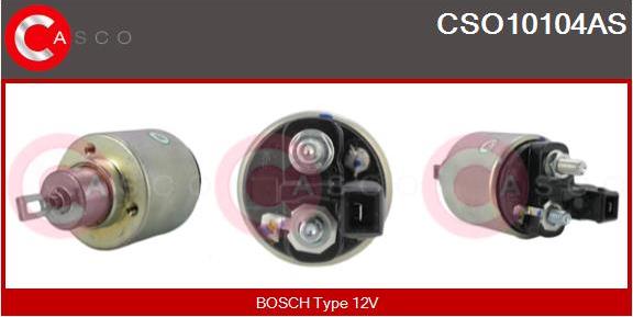 Casco CSO10104AS - Ievilcējrelejs, Starteris