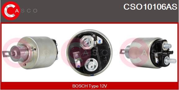 Casco CSO10106AS - Ievilcējrelejs, Starteris