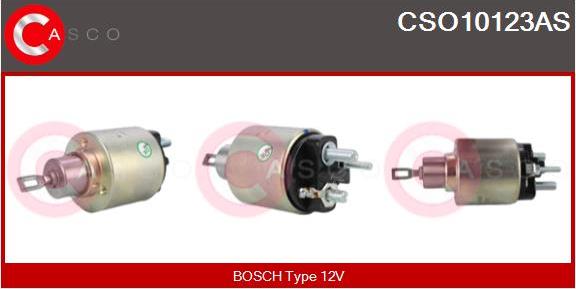 Casco CSO10123AS - Ievilcējrelejs, Starteris