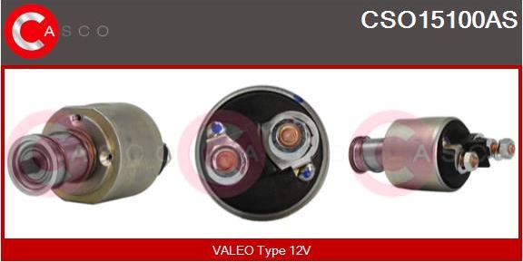 Casco CSO15100AS - Ievilcējrelejs, Starteris