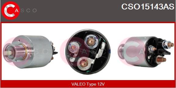Casco CSO15143AS - Ievilcējrelejs, Starteris