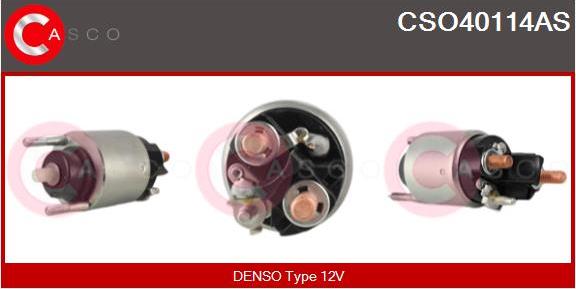 Casco CSO40114AS - Ievilcējrelejs, Starteris