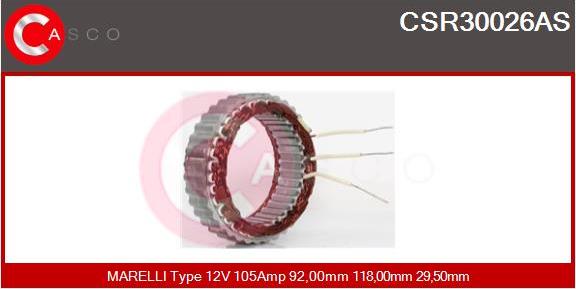 Casco CSR30026AS - Auto Part