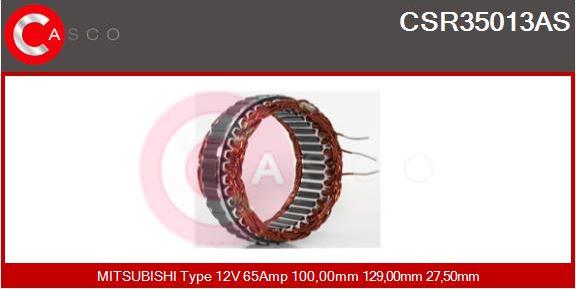 Casco CSR35013AS - Stators, Ģenerators