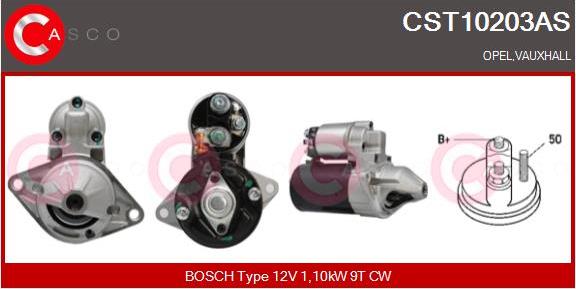 Casco CST10203AS - Starteris