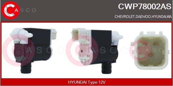 Casco CWP78002AS - Auto Part