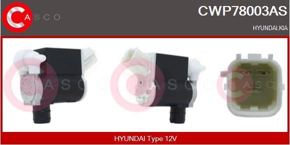 Casco CWP78003AS - Auto Part