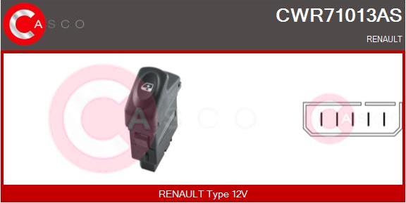 Casco CWR71013AS - Auto Part