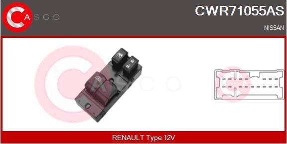 Casco CWR71055AS - Auto Part