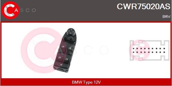 Casco CWR75020AS - Auto Part