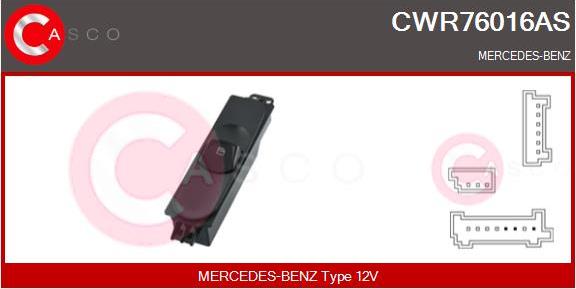 Casco CWR76016AS - Auto Part