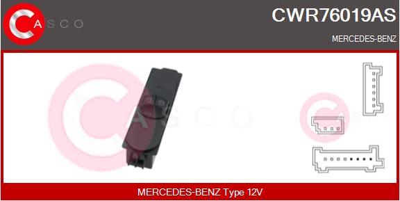 Casco CWR76019AS - Auto Part