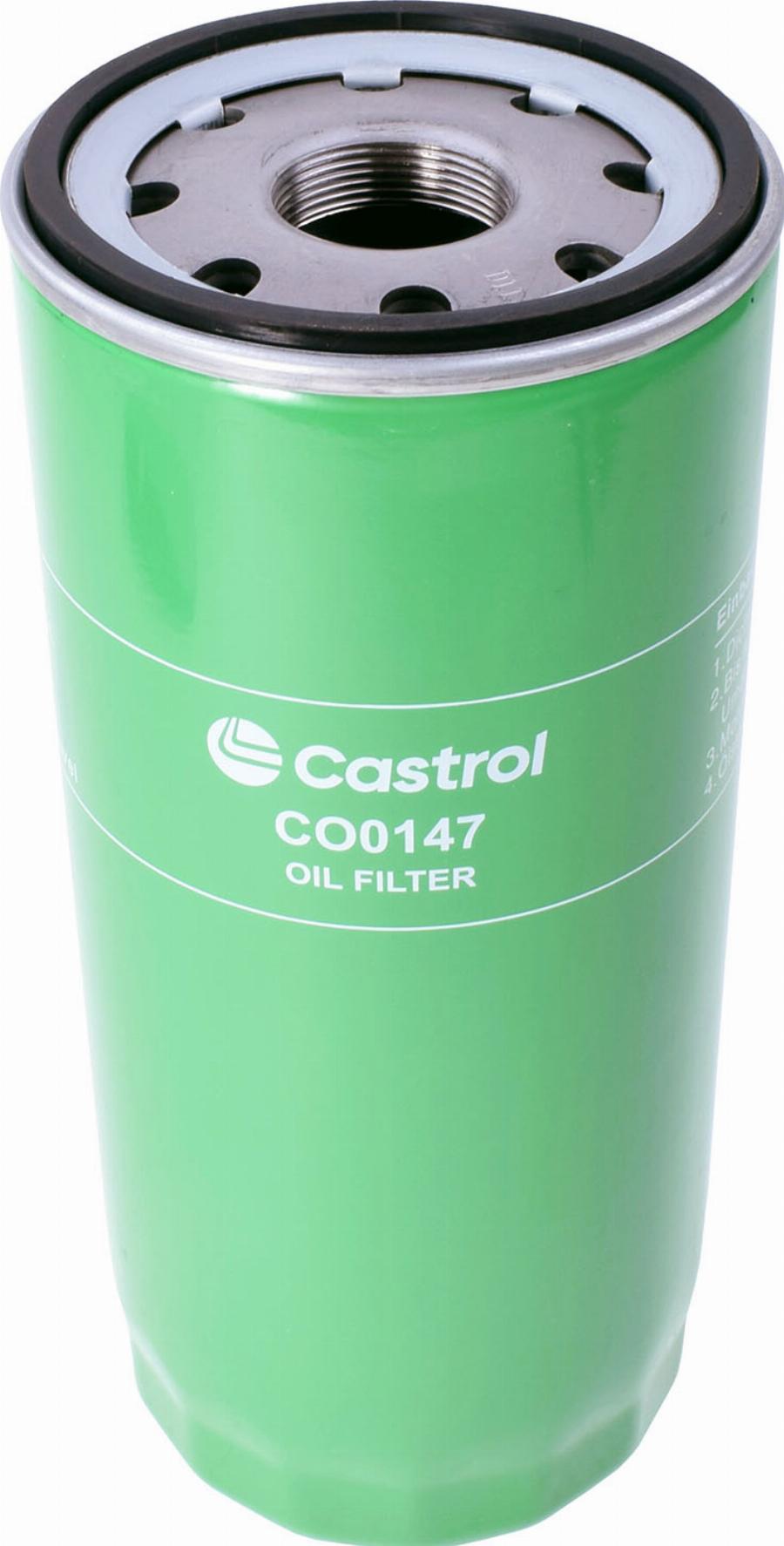 Castrol Filters CO0147 - Eļļas filtrs