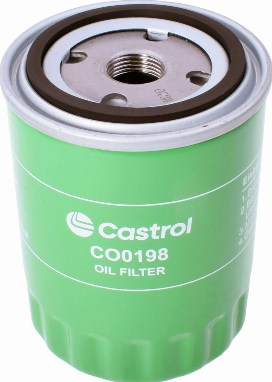 Castrol Filters CO0198 - Eļļas filtrs