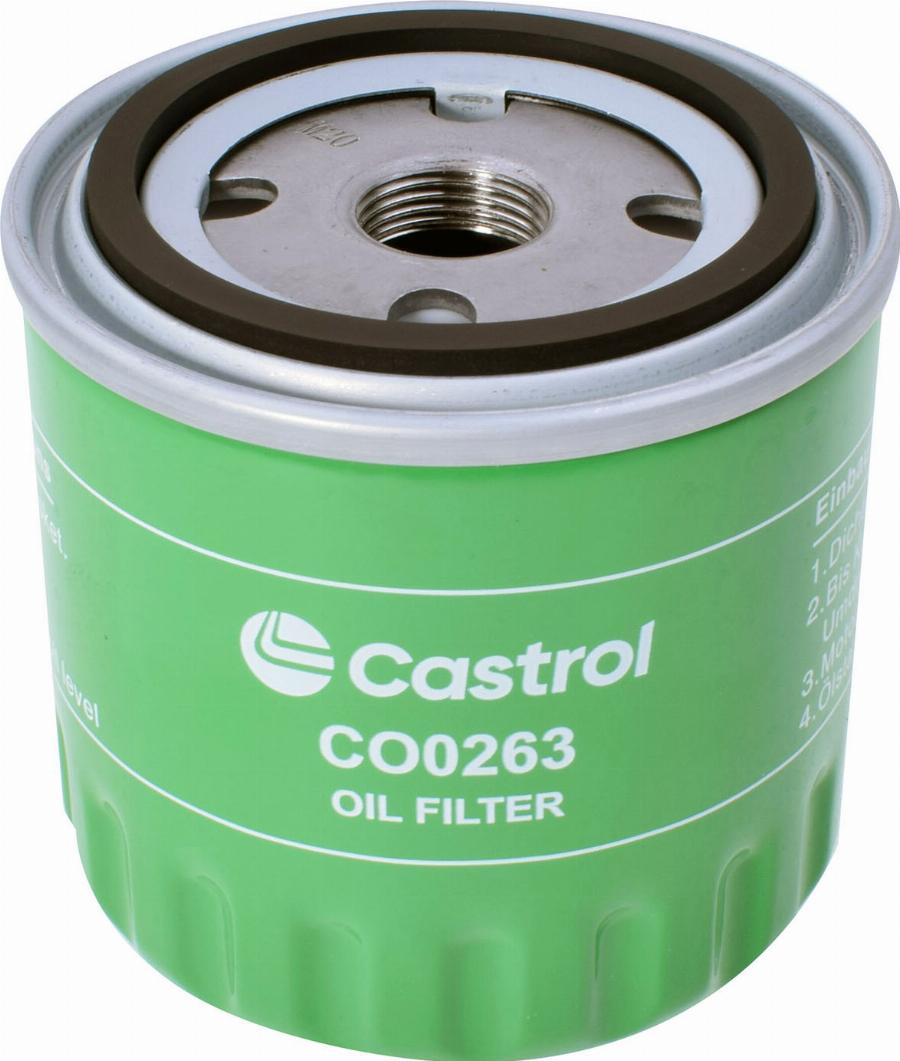 Castrol Filters CO0263 - Eļļas filtrs
