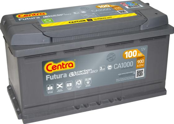 CENTRA CA1000 - Startera akumulatoru baterija