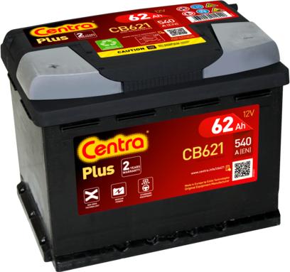 CENTRA CB621 - Startera akumulatoru baterija