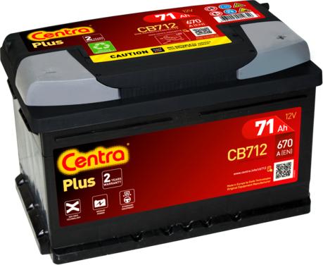 CENTRA CB712 - Startera akumulatoru baterija