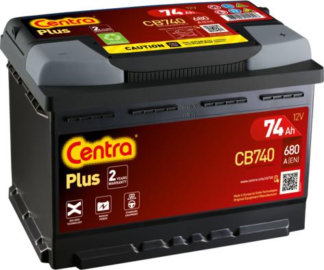 CENTRA CB740 - Startera akumulatoru baterija