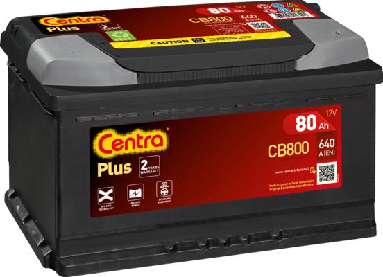 CENTRA CB800 - Startera akumulatoru baterija