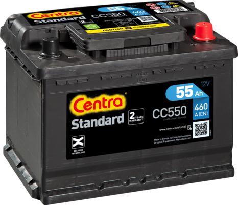 CENTRA CC550 - Startera akumulatoru baterija