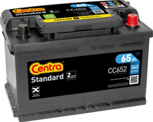 CENTRA CC652 - Startera akumulatoru baterija