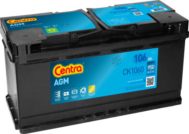 CENTRA CK1060 - Startera akumulatoru baterija