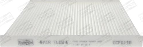 Champion CCF0119 - Filtrs, Salona telpas