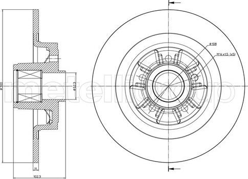 SNR KF155.100U - BR. DISKS