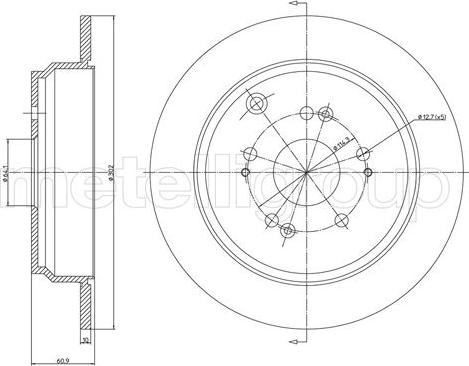 Blue Print ADH243105 - ADH243105 BREMŽU
