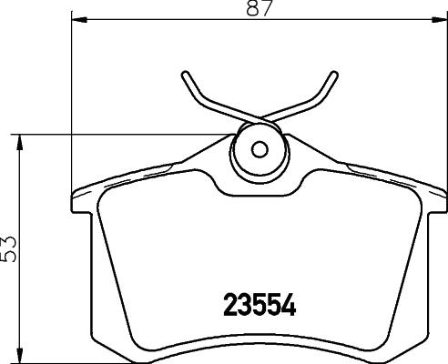 Maxgear 19-0429 - Bremžu uzliku kompl
