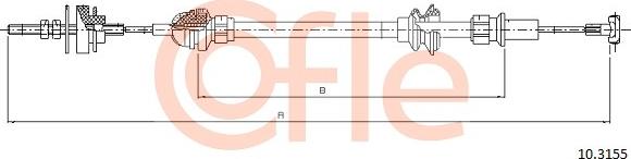 Cofle 10.3155 - Auto Part