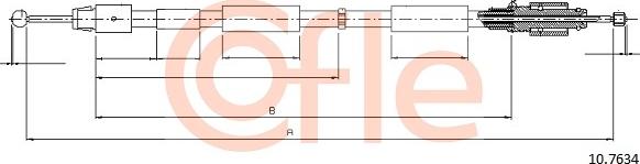 Cofle 10.7634 - Auto Part