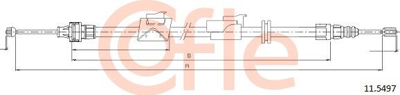 Cofle 11.5497 - Auto Part