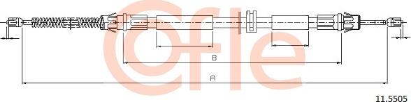 Cofle 11.5505 - Auto Part