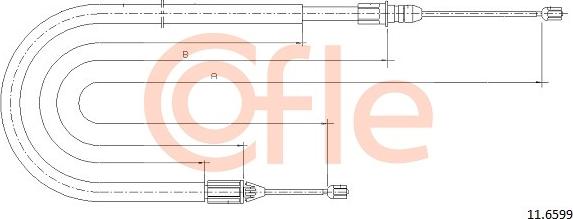 Cofle 11.6599 - Auto Part