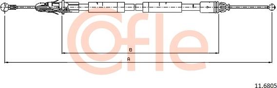 Cofle 11.6805 - Auto Part