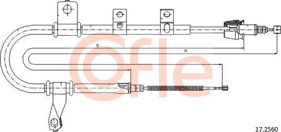 Cofle 17.2560 - Auto Part